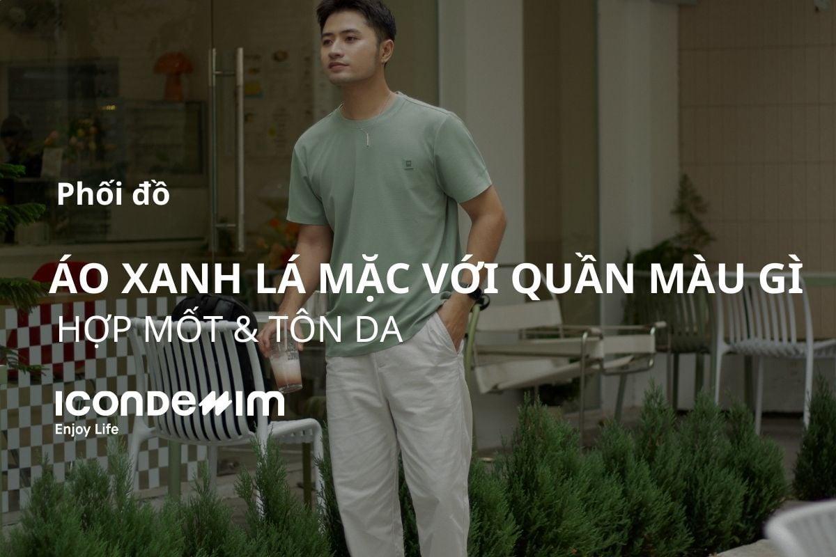Ao dai den phoi quan mau gi voi cac lua chon do tim xanh la cay